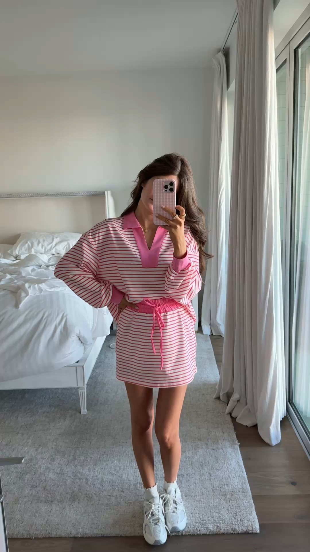 I got a size small in this Amazon sweatshirt and skort set - yes, there are SHORTS underneath the skirt!! Whole set less than $40 and comes in a ton of colors 🩷

#amazonmusthave #amazonfind 

#LTKValentine #LTKTravel #LTKActive

#LTKSeasonal #LTKootd #LTKTravel