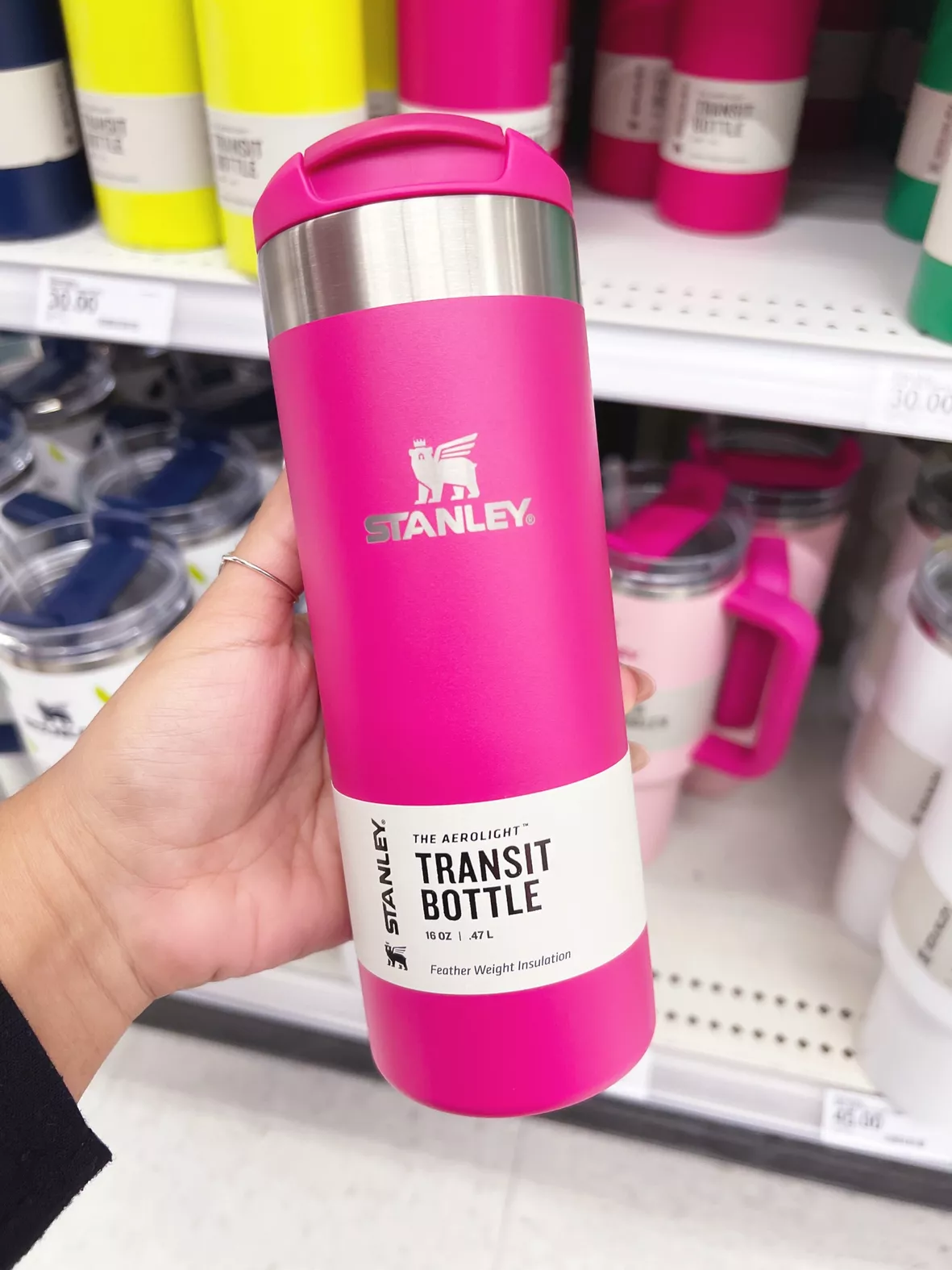 Stanley Aerolight Transit Bottle Pink