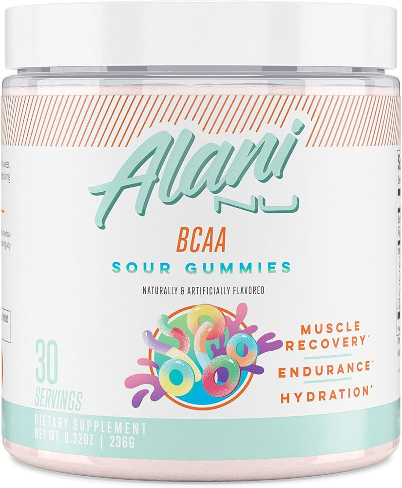 Alani Nu BCAA Branched Chain Essential Amino Acids Supplement Powder, Muscle Recovery Vitamins fo... | Amazon (US)