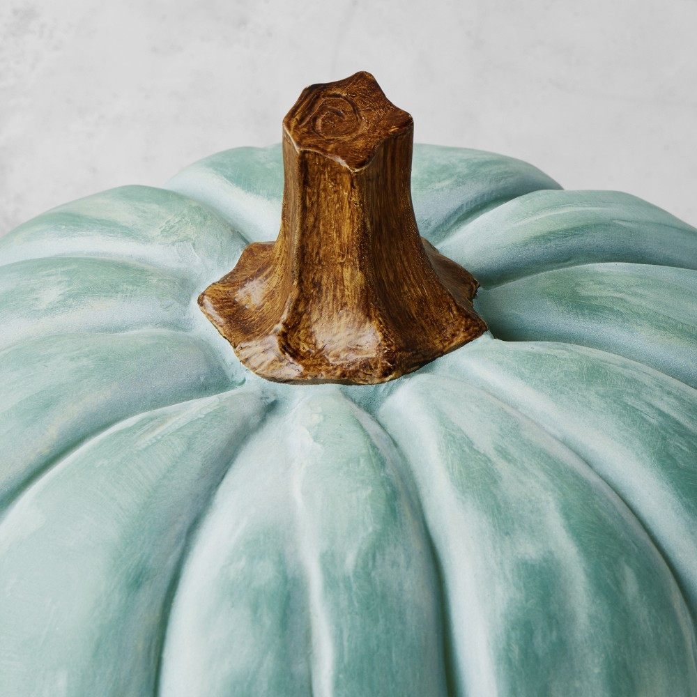 Outdoor Pre-Lit Faux Pumpkins | Williams-Sonoma