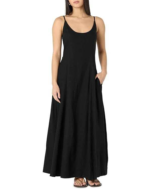 The Drop Women's Luna Scoop Neck Linen Maxi Dress | Amazon (US)