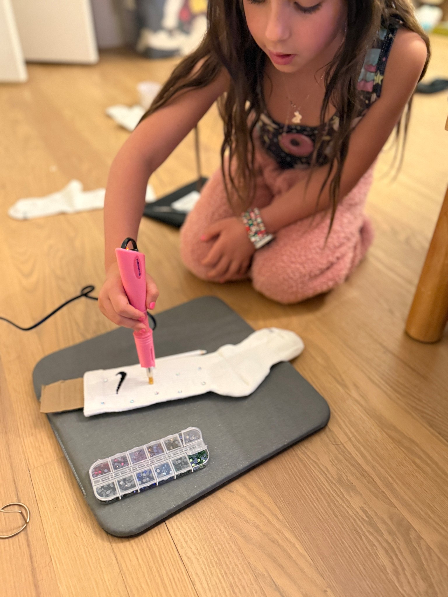 Lola and The Boys inspired socks 
#DIY #lolaandtheboys #craft 

#LTKKids