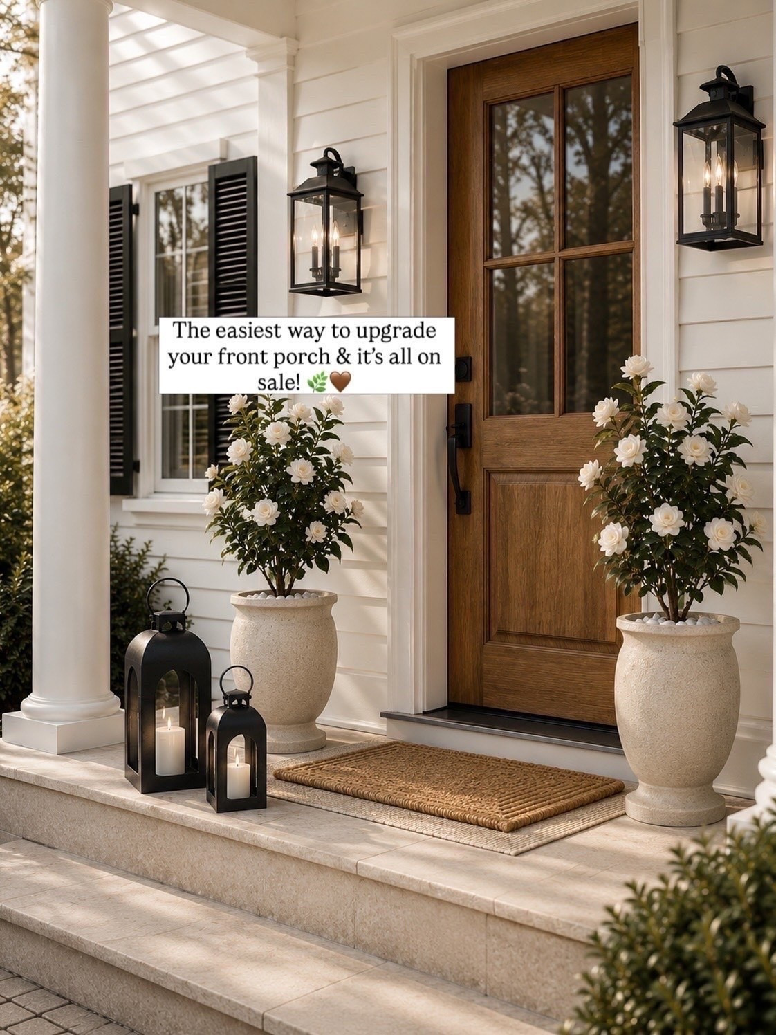 Your front porch sets the tone before anyone even walks through the door. 🤎✨

A few thoughtfully chosen pieces can completely transform the space—layered doormats, timeless planters, cozy seating, and decorative accents all work together to create an entryway that feels warm, inviting, and beautifully styled.

I love how even the smallest porch updates can make coming home feel a little more special every single day. 🌿

#LTKHome #LTKmomlife #LTKdayinmylife