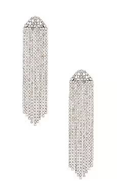 Casino Earrings in Silver | Revolve Clothing (Global)