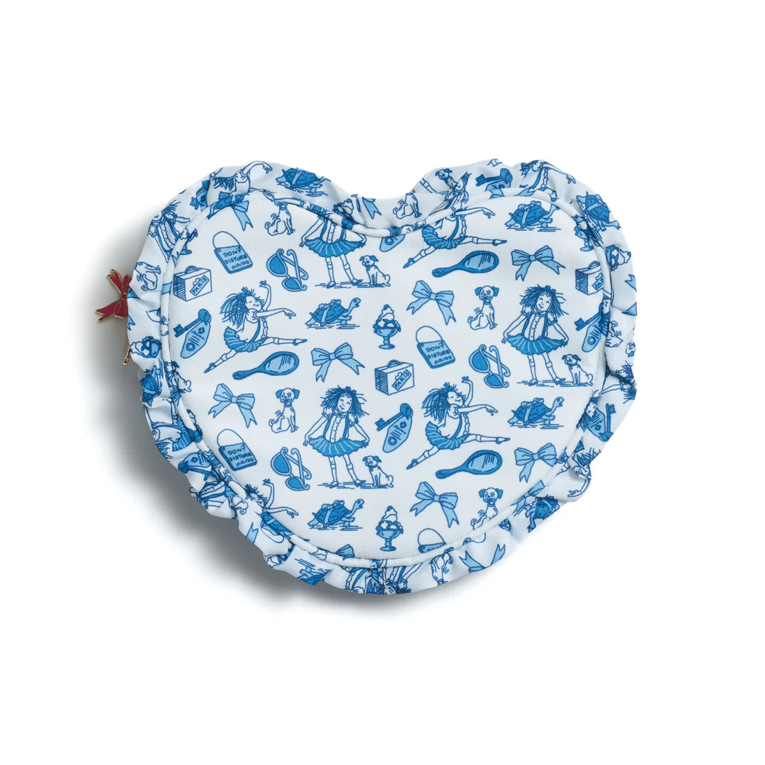 Eloise Toile Heart Ruffle Bag | Penny Linn Designs