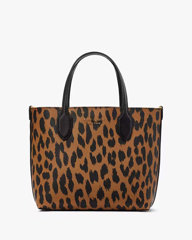 Bleecker Modern Leopard Medium Crossbody Tote | Kate Spade (US)