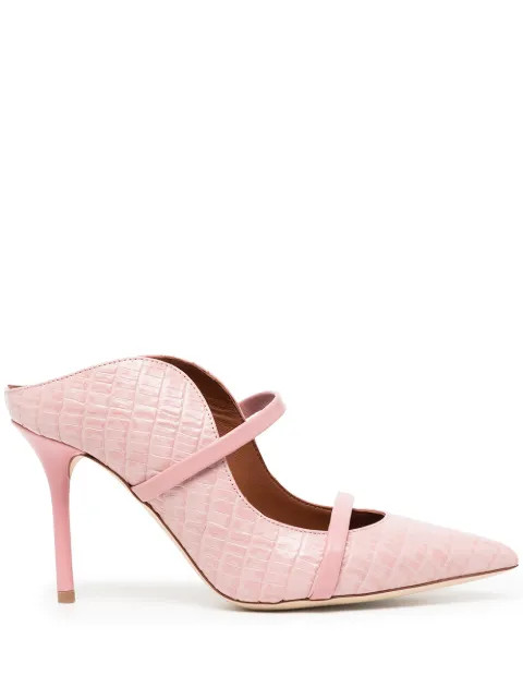 Maureen crocodile-effect pumps | Farfetch Global