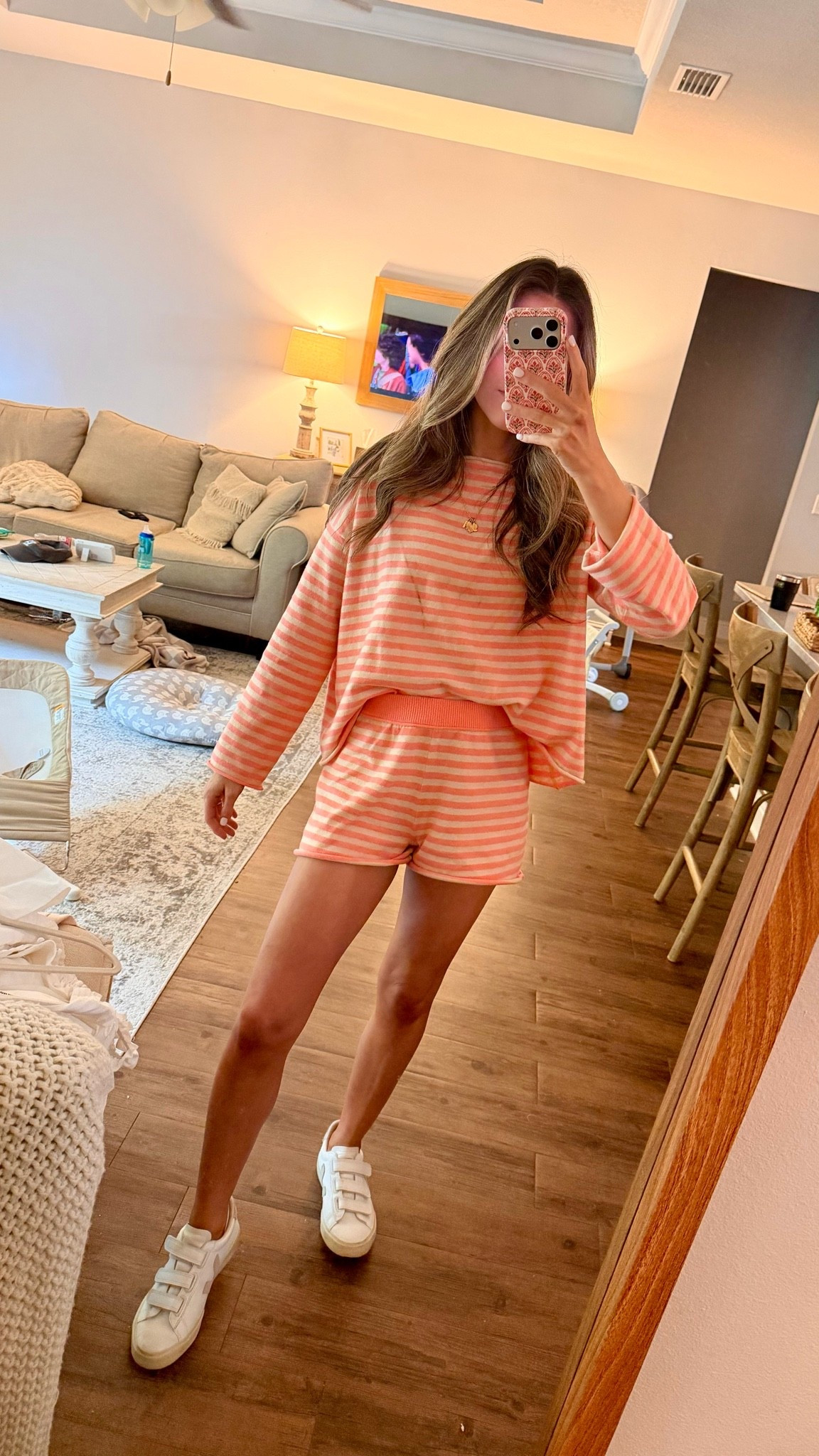 Wearing XS in top and shorts ✨

#LTKdayinmylife #LTKootd #LTKmomlife