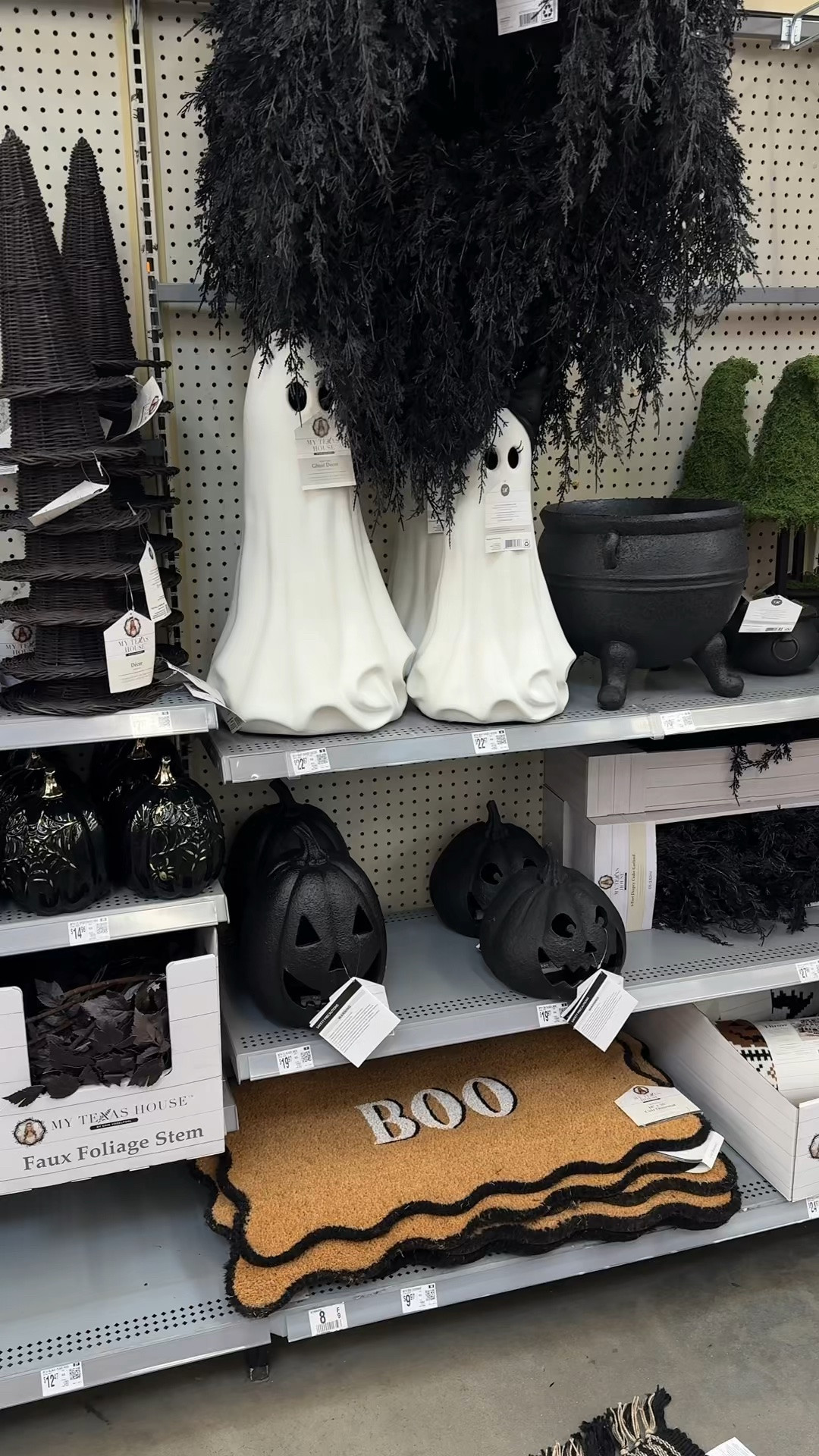 Walmart said spooky season starts NOW. 👻🖤 So many new fall + Halloween home decor finds hitting the shelves, and some of these are way too good to leave behind. 
Walmart fall home decor. 
Walmart home finds