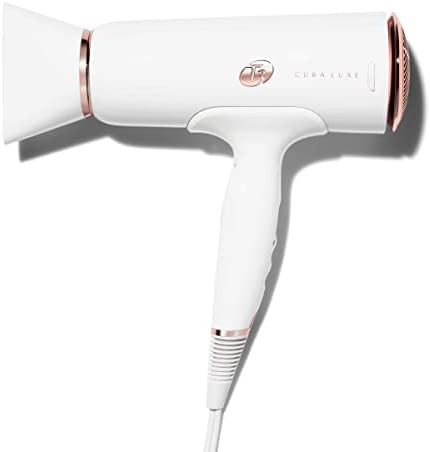 T3 Cura LUXE Hair Dryer | Digital Ionic Professional Blow Dryer | Frizz Smoothing | Fast Drying Wide | Amazon (US)