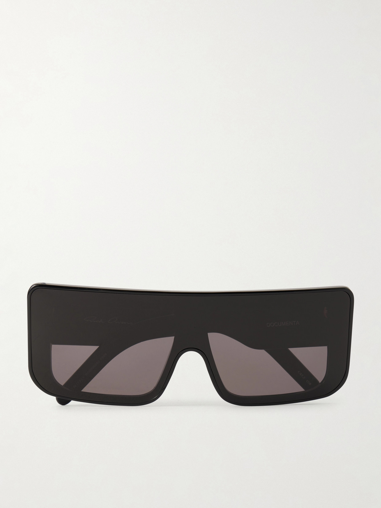 Rick Owens - Documenta Square-frame Sunglasses - Black | NET-A-PORTER (US)