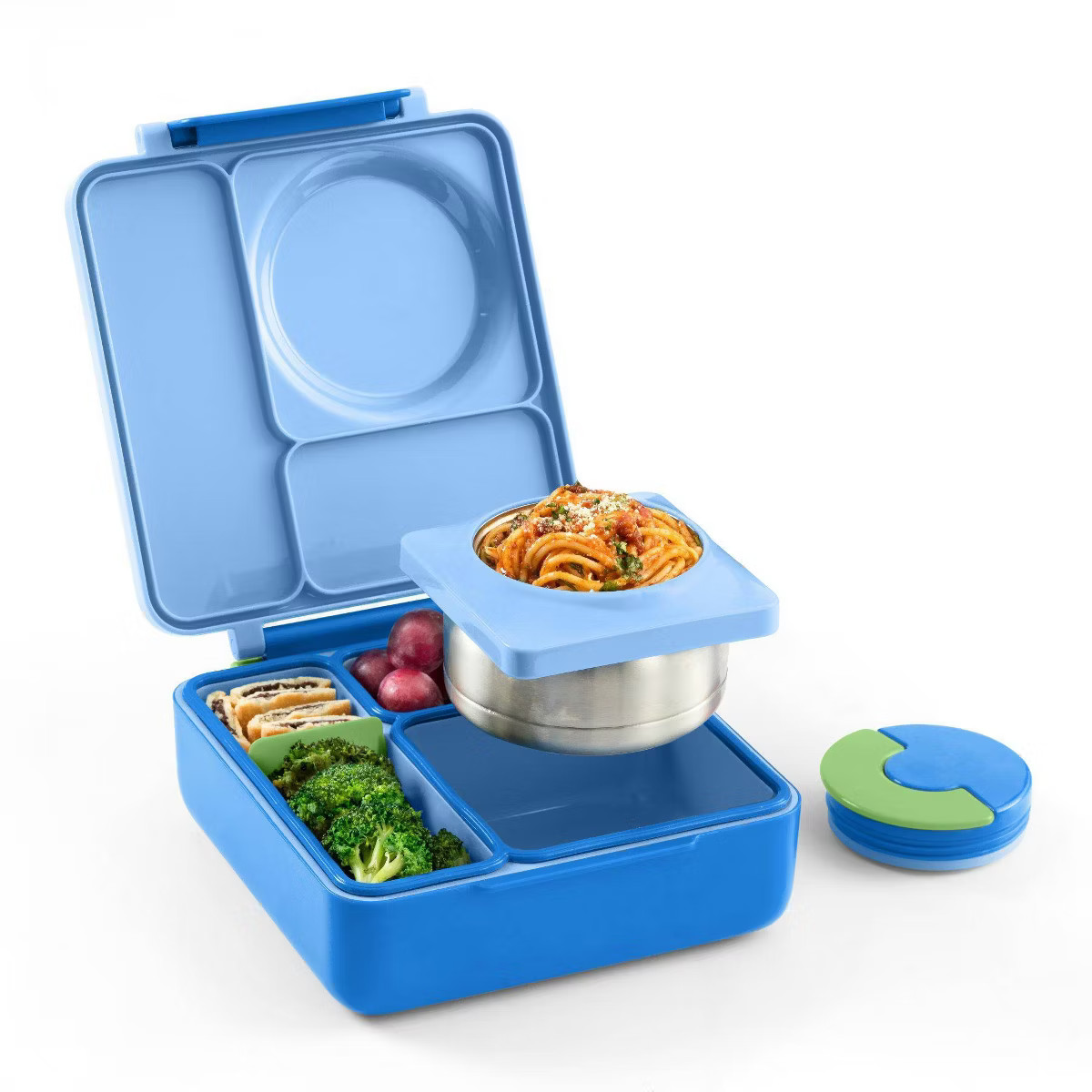 OMIEBox Insulated Bento Lunch Box with Leakproof Thermos Food Jar 3 Compartments | Target