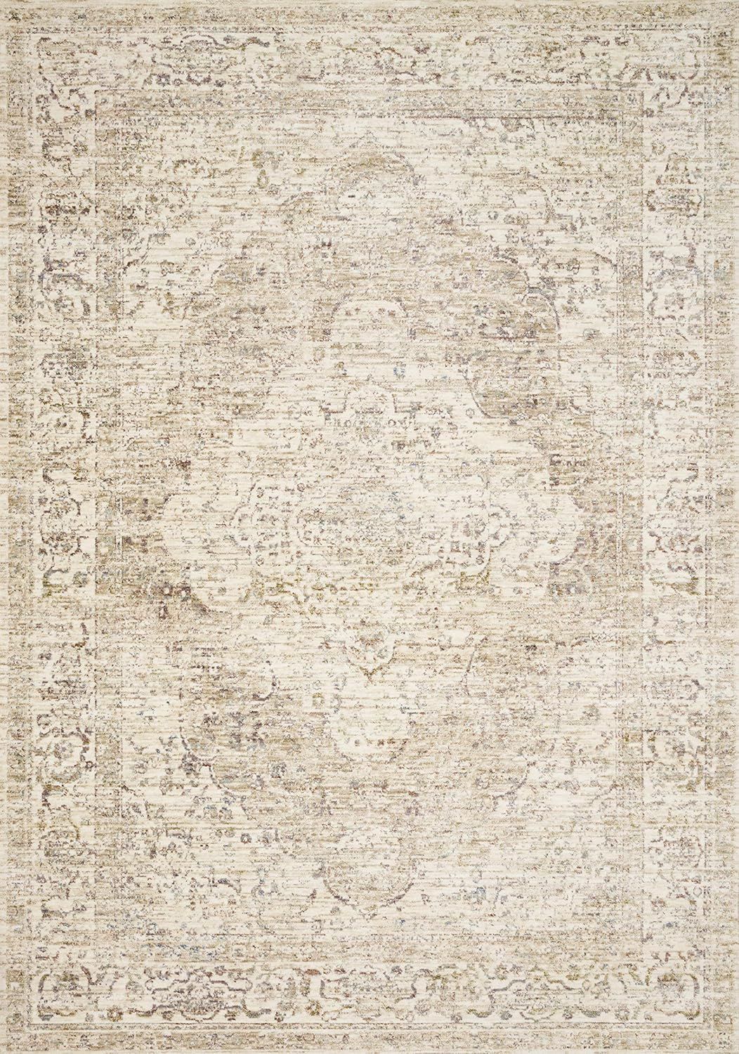 Loloi Revere Collection Area Rug, 7'10" X 10', Ivory/Berry | Amazon (US)
