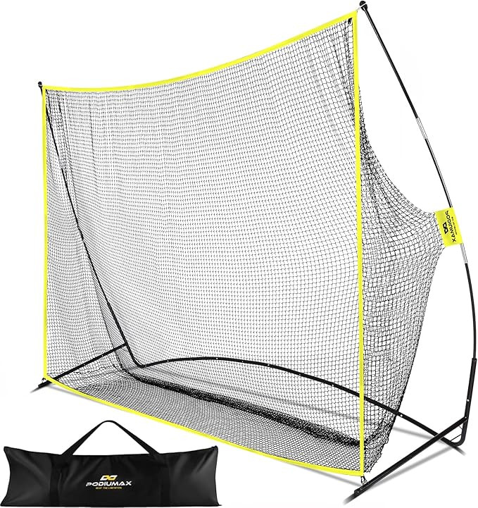 PodiuMax 10x7ft Golf Hitting Net | Driving Range for Backyard & Indoor | Also Suitable for Soccer... | Amazon (US)