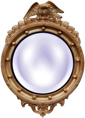 Hickory Manor House 6317GL Regency Eagle Convex Mirror/Gold Leaf | Amazon (US)