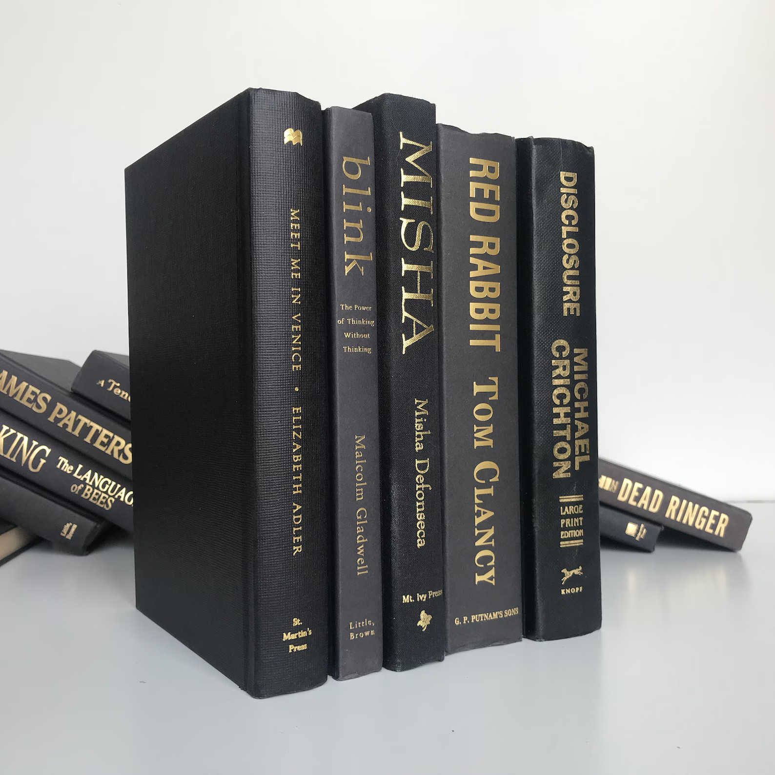 Black Books w/ Gold Silver or Multicolor  Vintage | Etsy | Etsy (US)