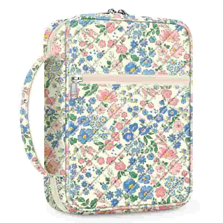 FINPAC Bible Cover, Carrying Book Case Church Bag Bible Protective with Handle and Zippered Pocke... | Walmart (US)