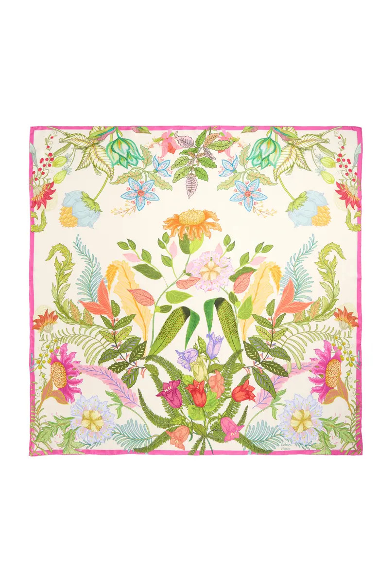 Echo Oasis Silk Square Scarf | Nordstrom | Nordstrom