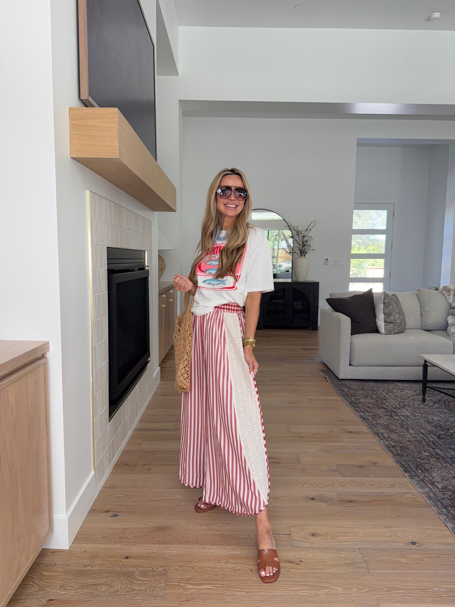 These are the Amazon outfits I reach for when I want to look trendy but still feel completely comfortable. 🤎

Each one has that easy, relaxed fit I love while still looking thoughtfully styled—the flowy lace-trim pants with a simple tank, the matching button-down shorts set, and the striped wide-leg pants paired with an oversized graphic tee.

They’re perfect for travel days, lunch with friends, running errands, vacation, or any day you want to look put together without wearing anything restrictive.

✨ Comment AMAZON and I’ll send you the outfit details.
Don’t forget to save this for your next Amazon order!

Which look is your favorite?

#AmazonFashion #AmazonOutfits #ComfortableStyle #EverydayOutfits #AffordableFashion