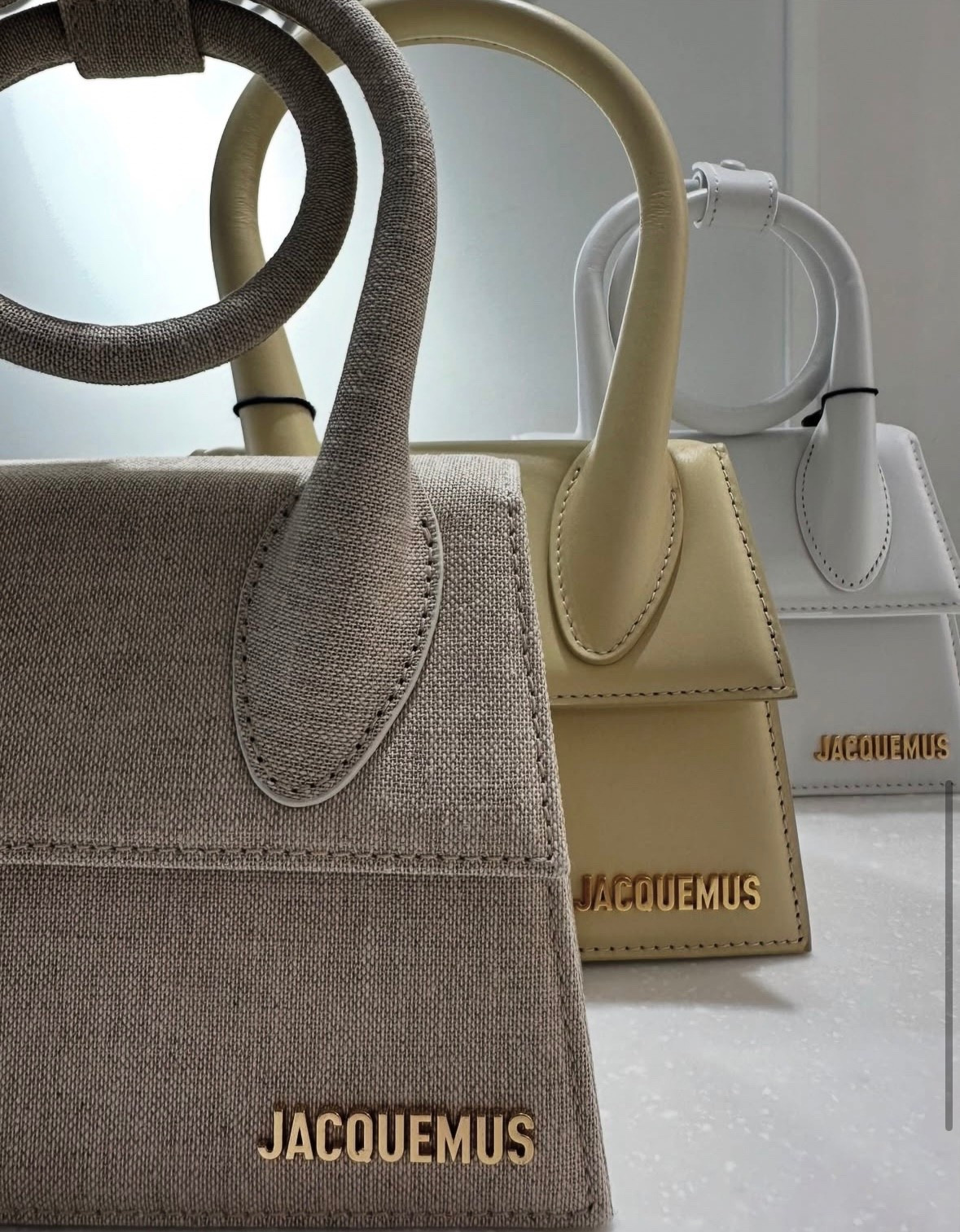 Three’s a trend ✨ Neutral tones, timeless shapes. Jacquemus has me covered.

#LTKSeasonal #LTKWorkwear #LTKStyleTip