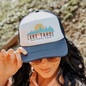 Lake Tahoe Trucker Hat | Mountain Moverz