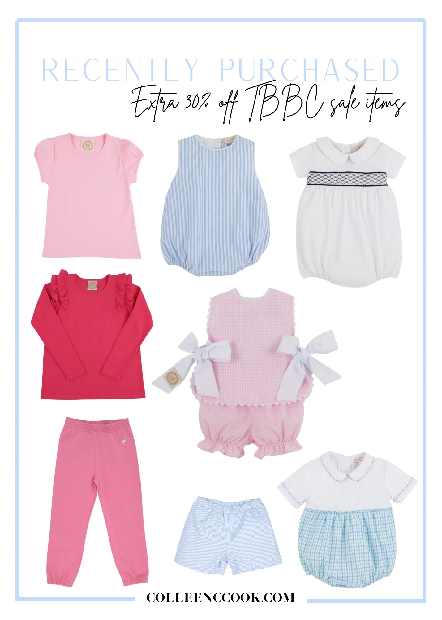 TBBC sale use code WEEKEND for an extra 30% off