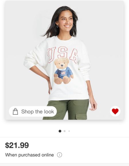 Target USA bear pullover 
Polo bear 


#LTKfindsunder50 #LTKfindsunder100