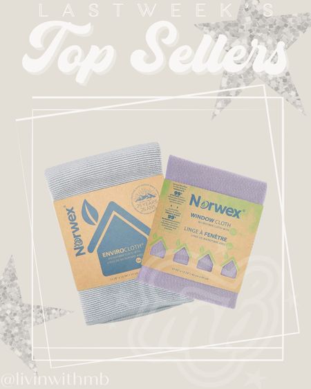 These chemical-free Norwex glass cleaning cloths were a top seller last week! Leaves your windows/glass spotless & streak free. I’m shook at how well these work 🙌🏼

#LTKfamily #LTKhome #LTKFind