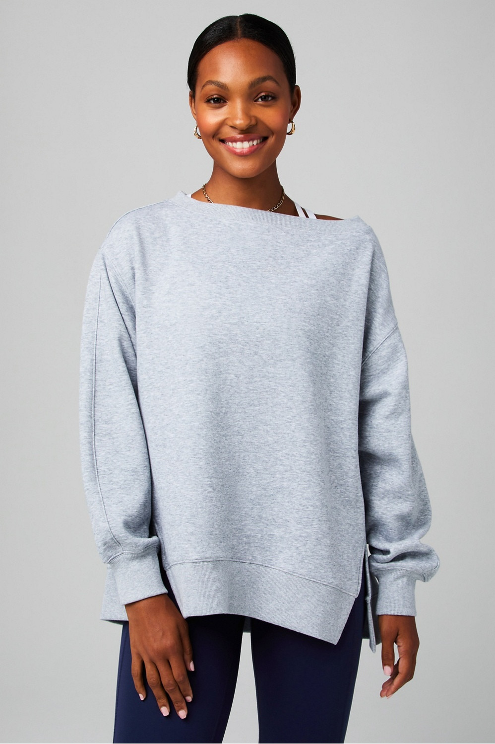 Cozy Fleece Oversized Sweatshirt | Fabletics