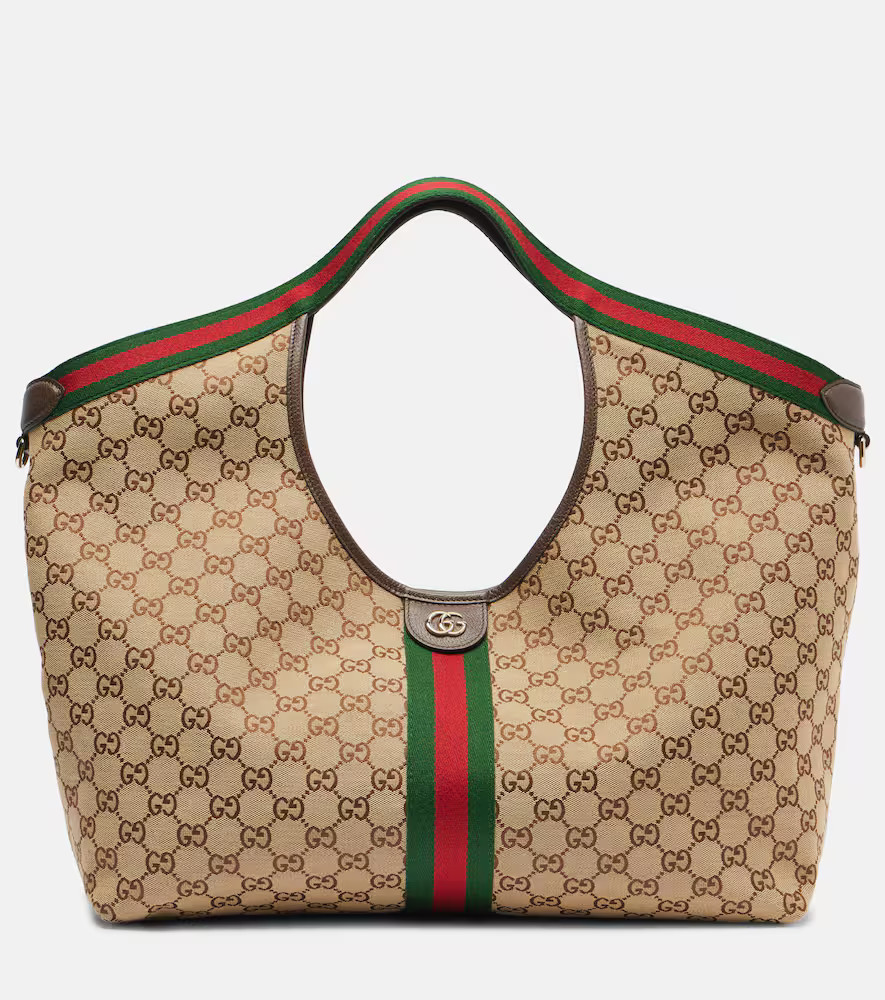 Gucci Gucci Giglio GG Canvas Large tote bag | Mytheresa (US/CA)