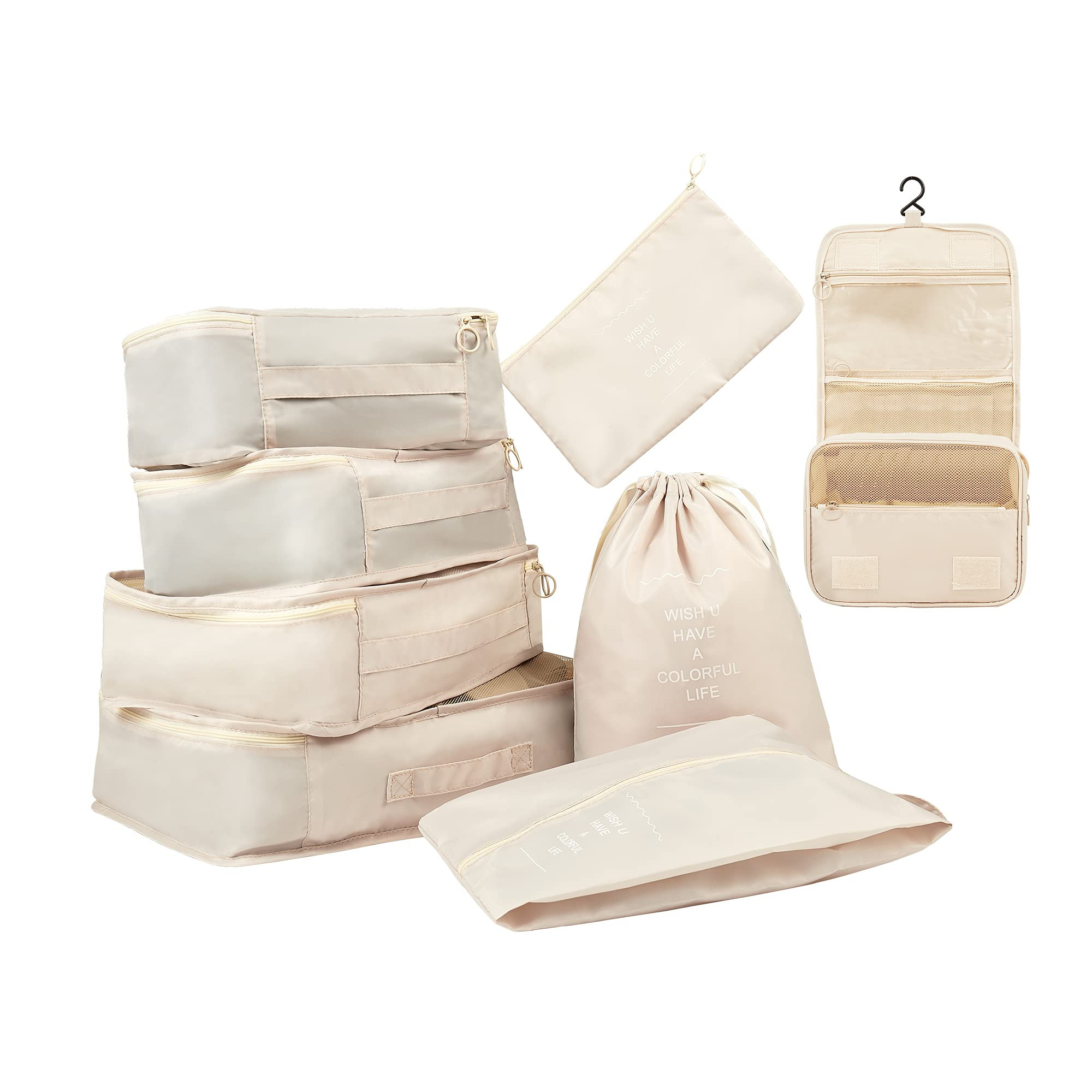 Packing Cubes And Toiletries Bag | Amazon (US)