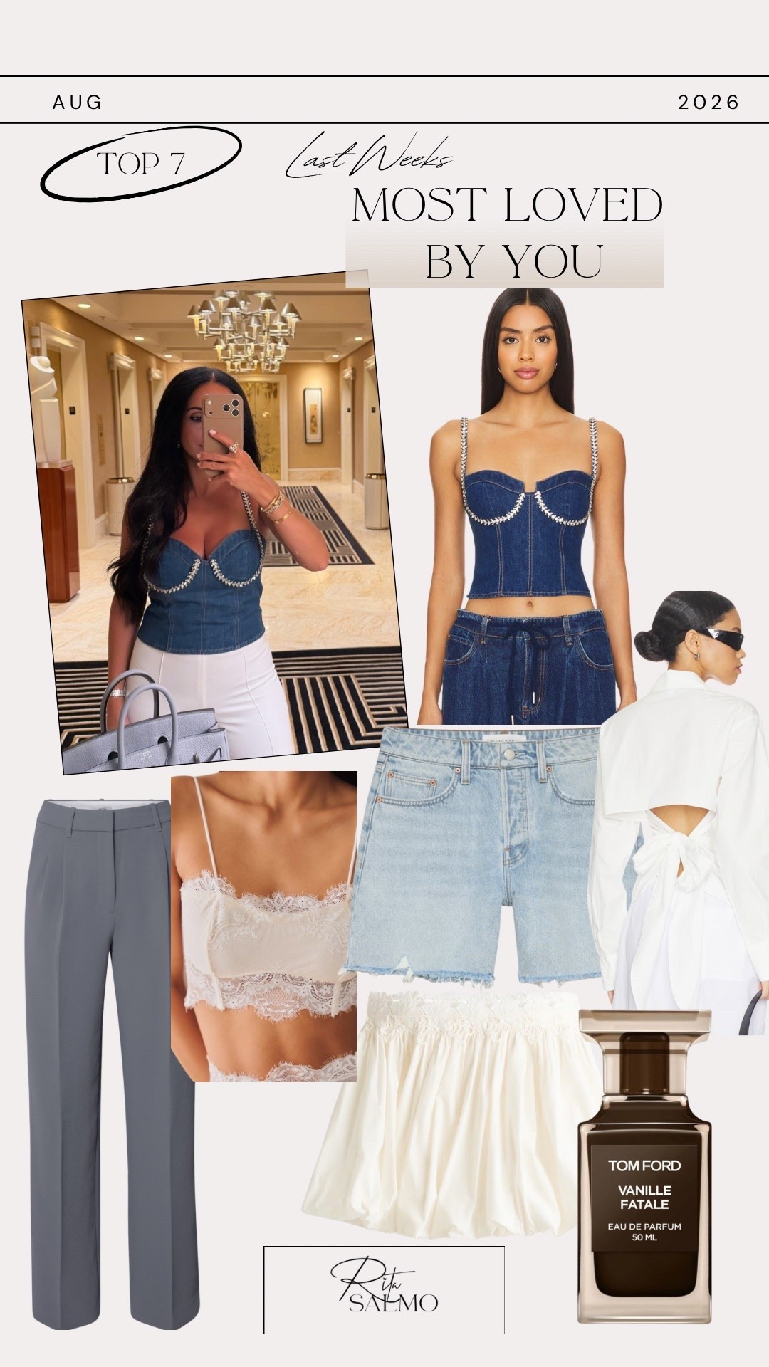 Last weeks best sellers! 

Rita Salmo | petite fashion | Aritzia shorts \ Aritzia trousers | revolve | H&M | tom ford perfume | free people

#LTKOver40 #LTKPetite