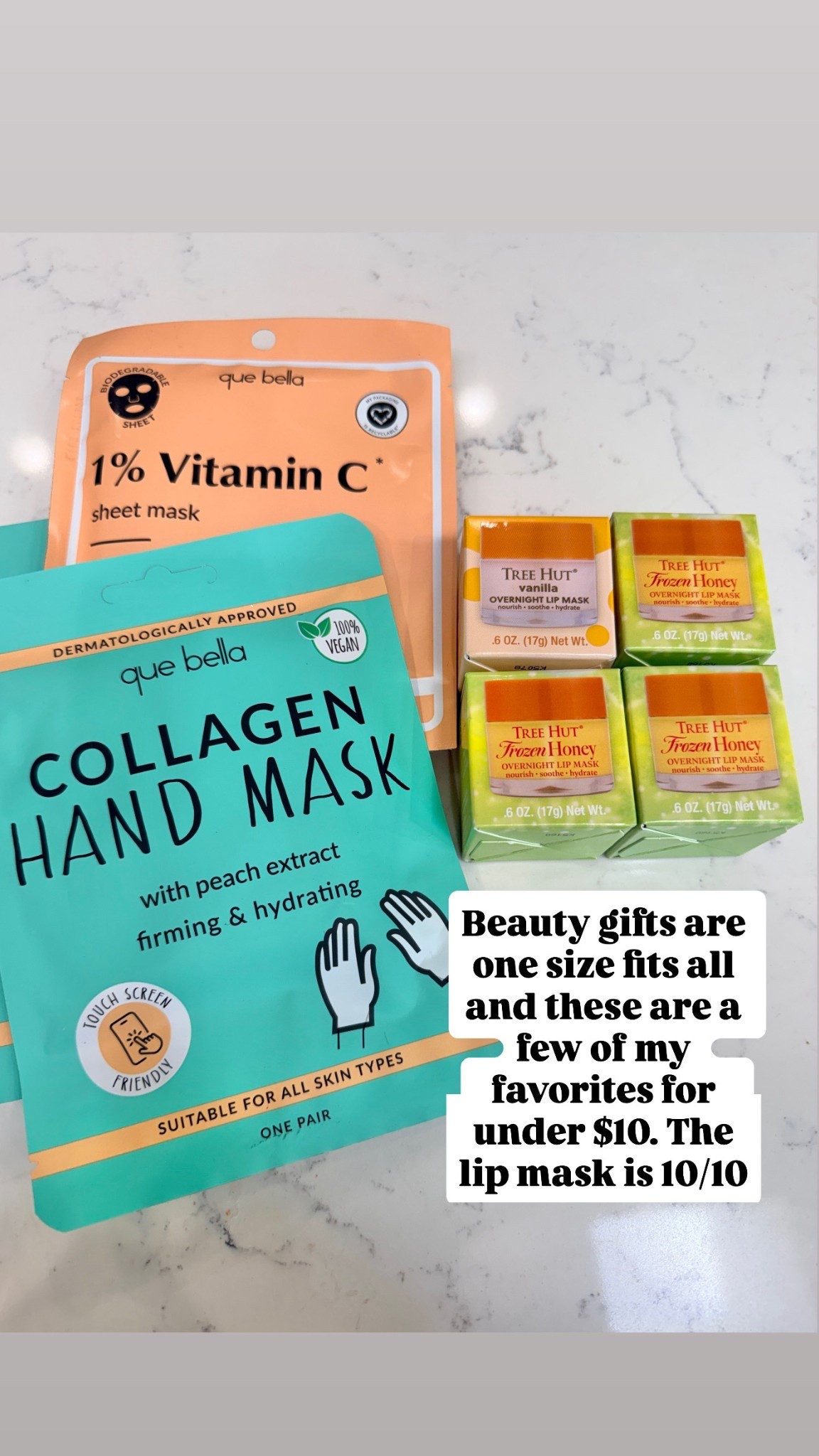 Last minute gift ideas lip mask tree but 

#LTKGiftGuide #LTKHoliday