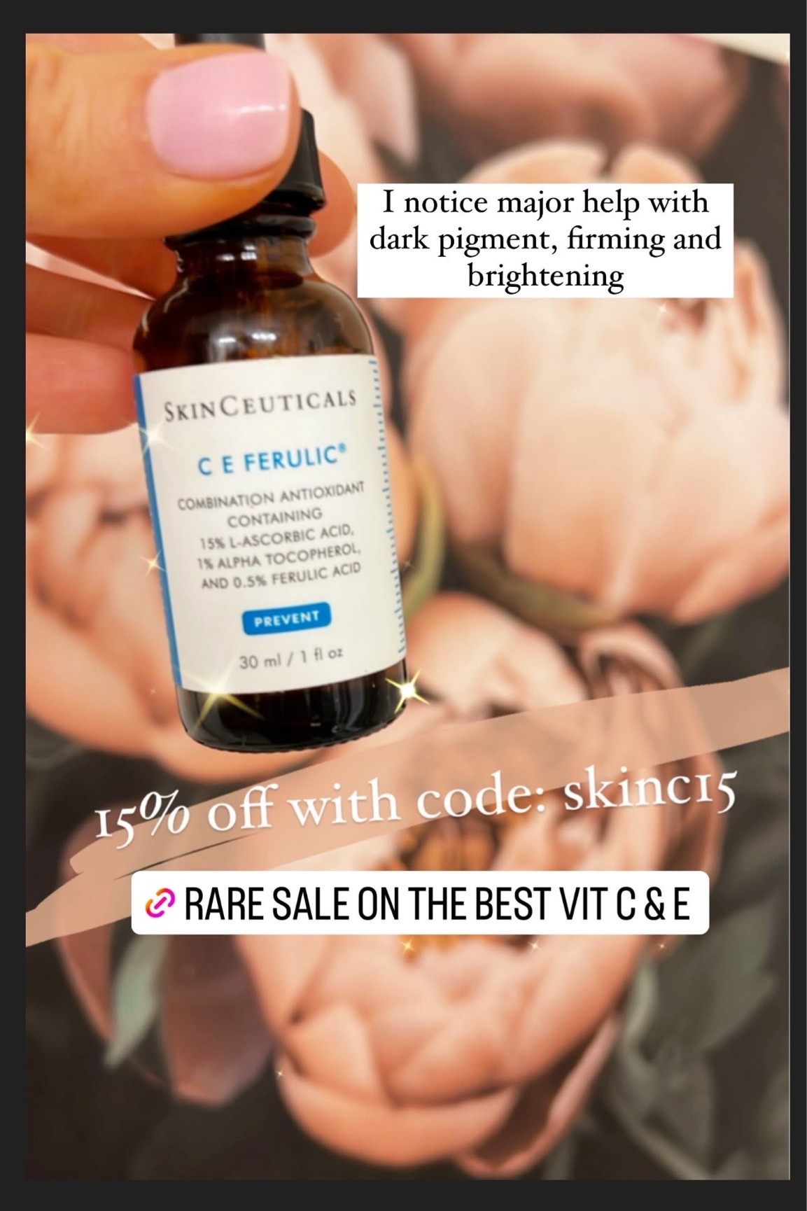 The best, vitamin C serum I’ve ever tried! Private sale, 15% off 
Skinceuticals 

#LTKover40 #LTKbeauty #LTKsalealert