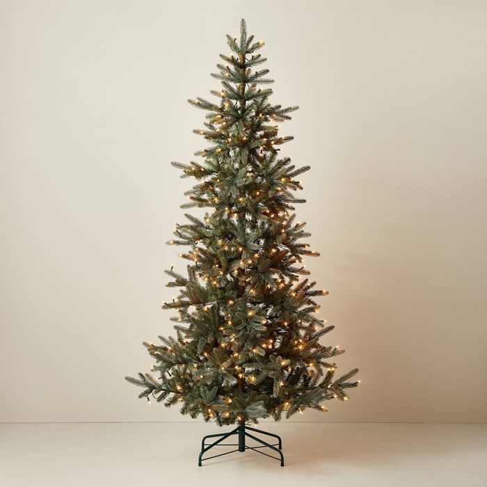 7ft Pre-Lit Artificial Pine Christmas Tree - Hearth &#38; Hand&#8482; with Magnolia | Target