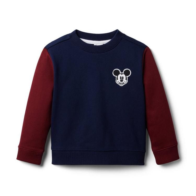 Disney Mickey Mouse Patch Sweatshirt | Janie and Jack