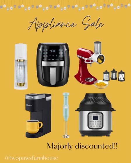 Target has their kitchen appliances on major sale!! Snag a last minute Christmas gift for you or someone else or stock up for your next get together while they’re on sale! 

#LTKsalealert #LTKhome #LTKGiftGuide