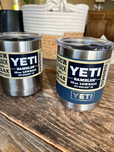 Yeti stuff comes in all shapes and sizes. These little 10oz Rambler Tumblers are perfect for my tea and hot drinks. The mag slide lid is solid!

#LTKSeasonal #LTKhome #LTKtravel