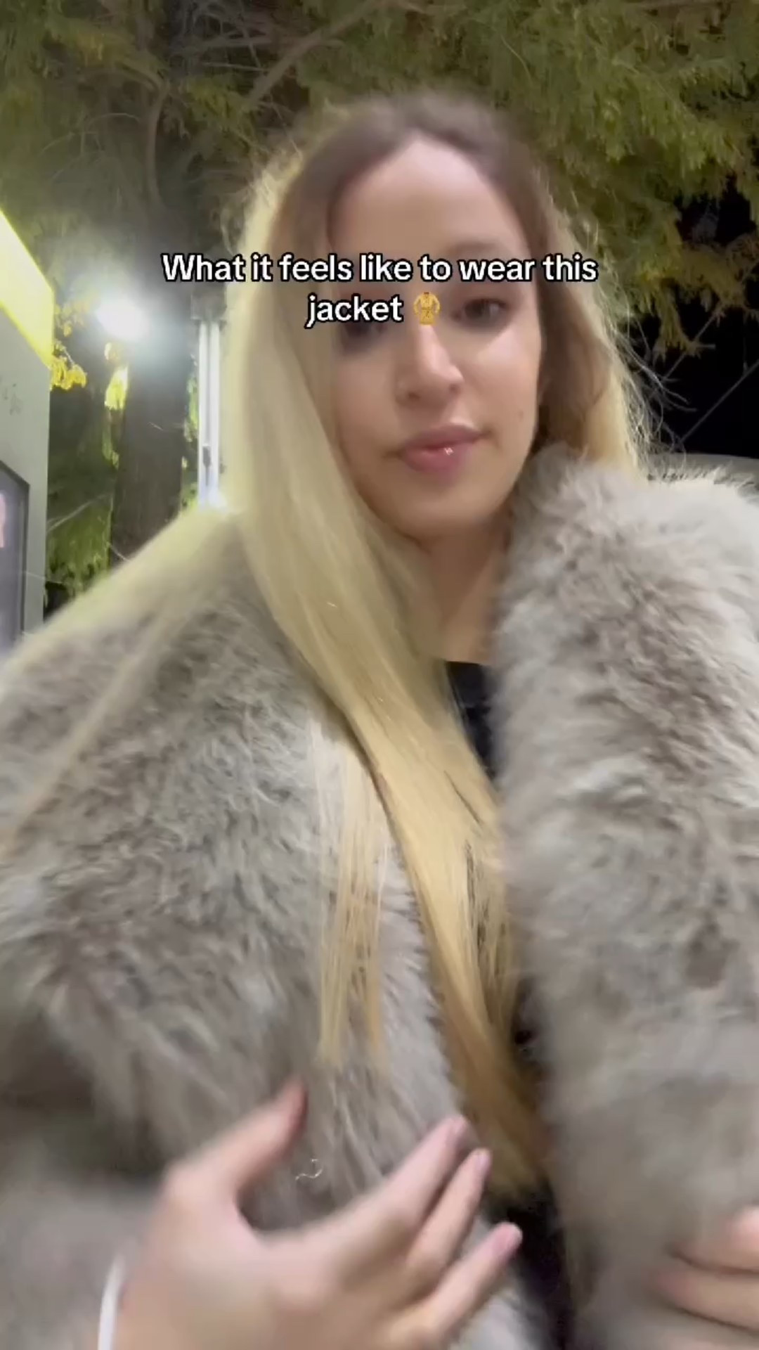 Faux fur jacket season