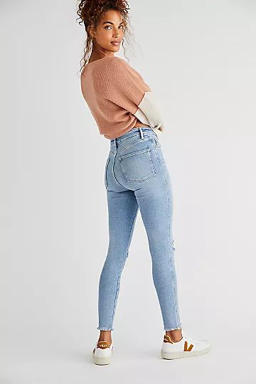 Raw High-Rise Jegging | Free People (Global - UK&FR Excluded)