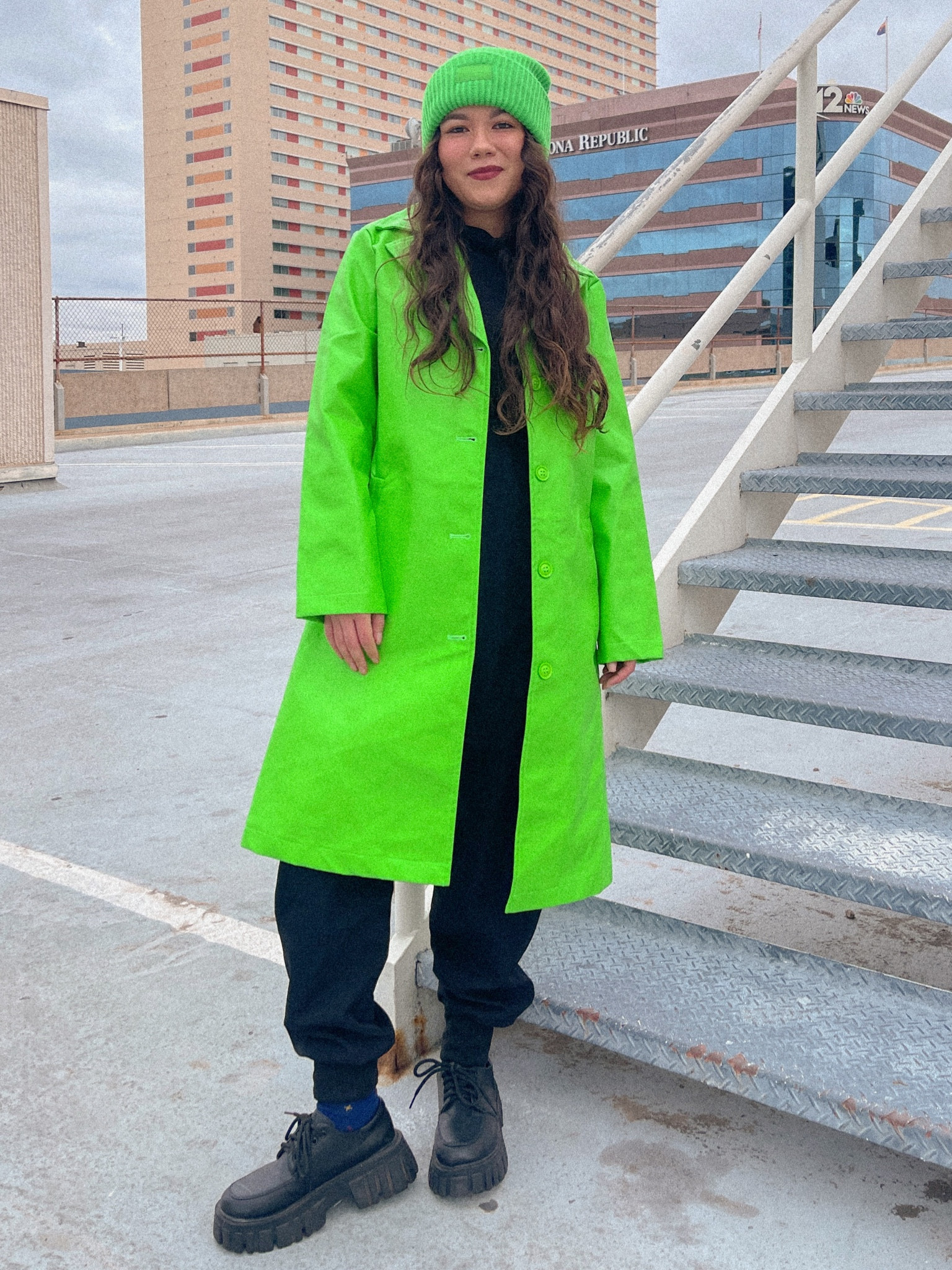 Obsessed with this green coat 💚

#LTKFind