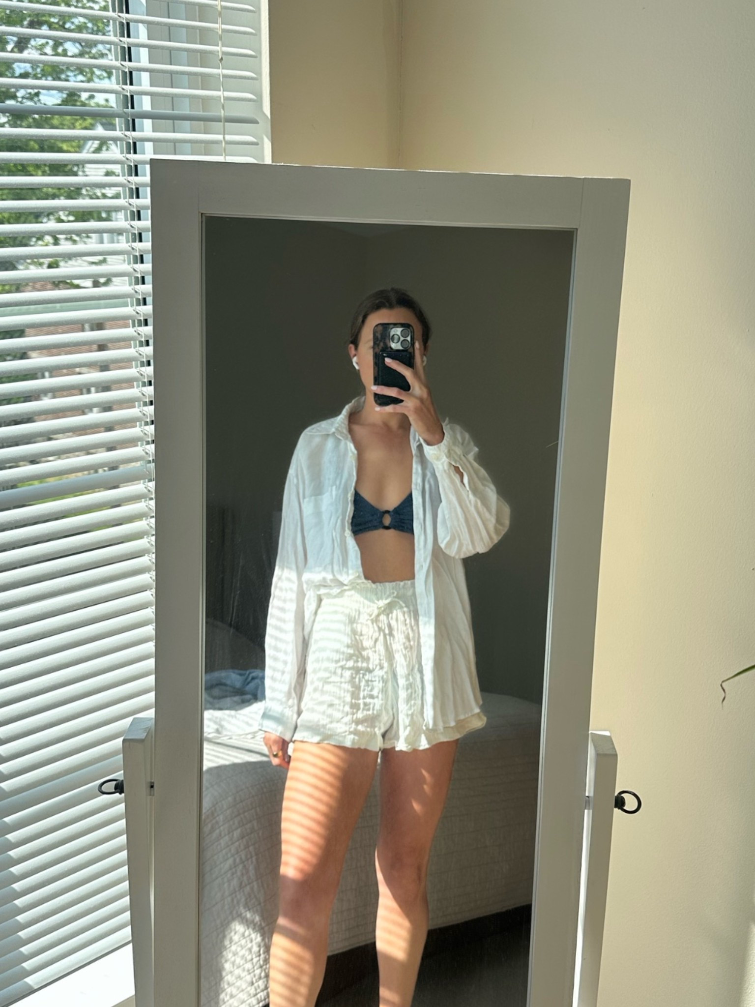 All white linen coverup set for the beach

#LTKmomlife #LTKfitnessgoals #LTKSwim