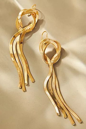 Knotted Drop Earrings | Anthropologie (US)