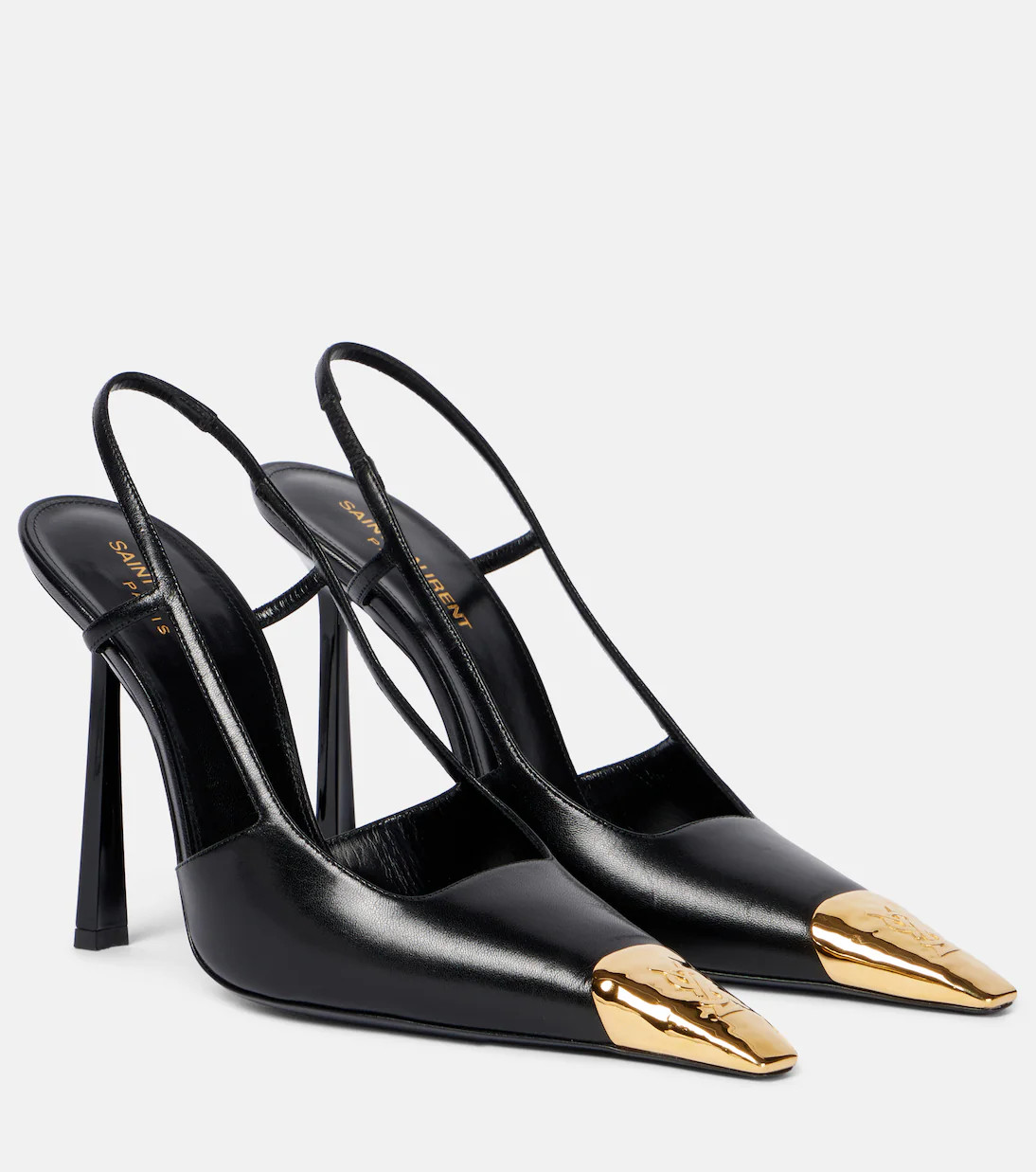 Jeanne 110 leather slingback pumps | Mytheresa (US/CA)