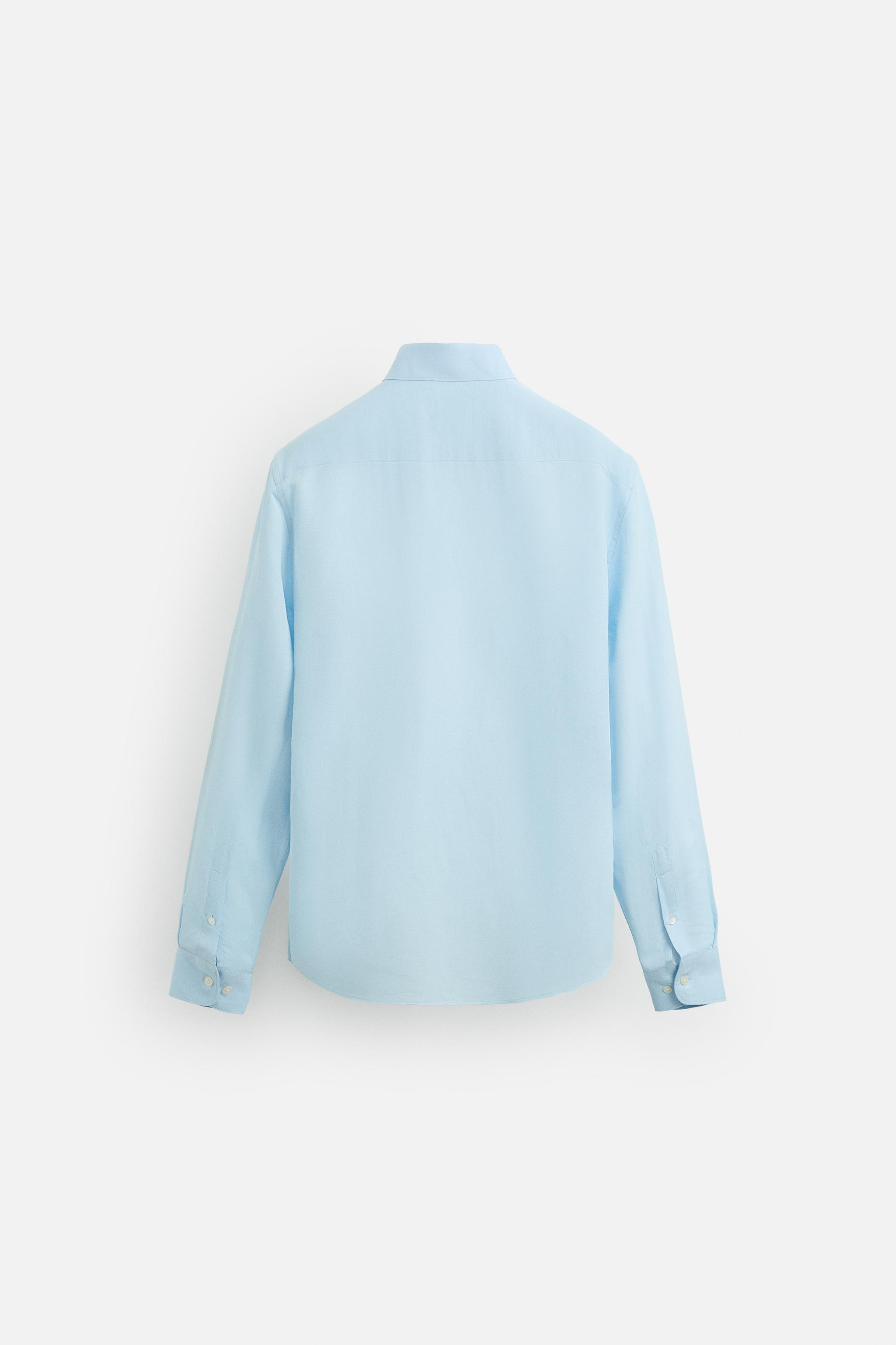 COTTON - LINEN SHIRT | Zara UK
