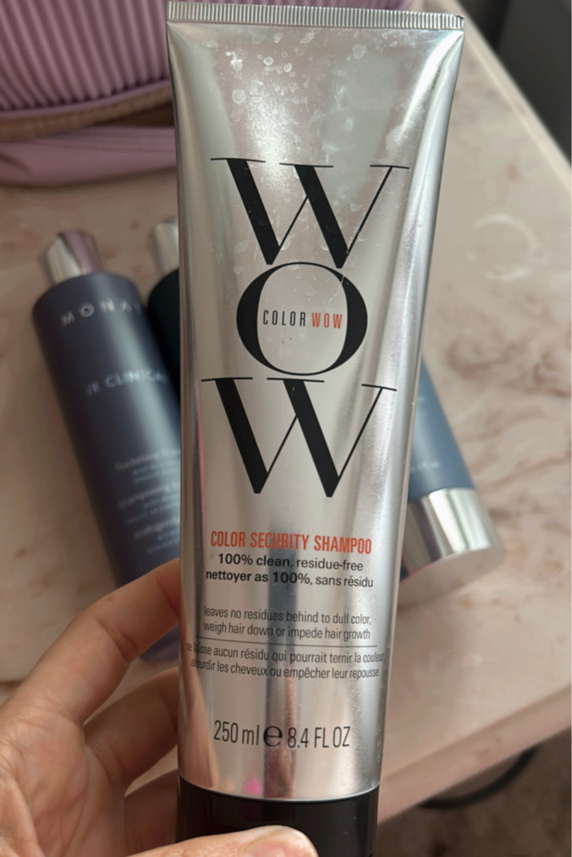 Refreshing color friendly shampoo that truly helps it hold your natural color (I assume colored hair too)

#LTKbeauty #LTKstyletip