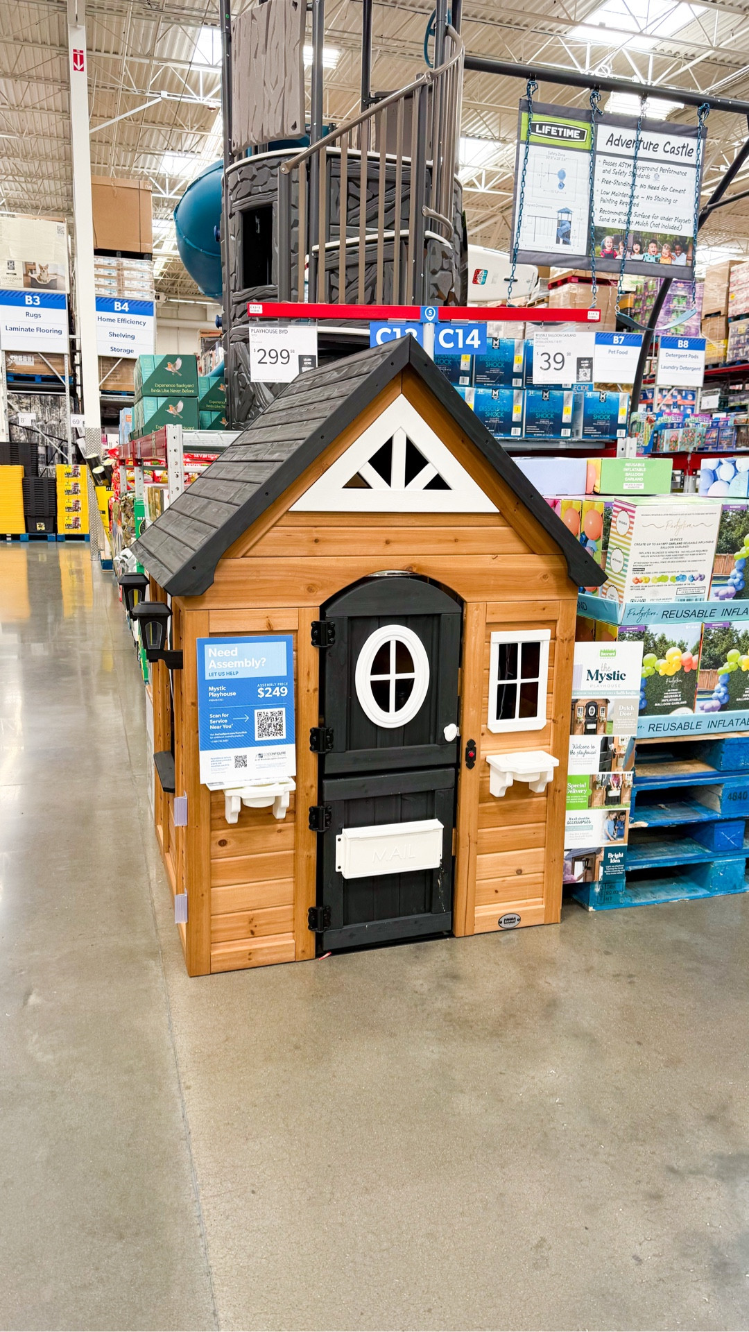 The CUTEST kind playhouse spotted at Sam’s Club😍🏡

#LTKHome #LTKKids #LTKmomlife