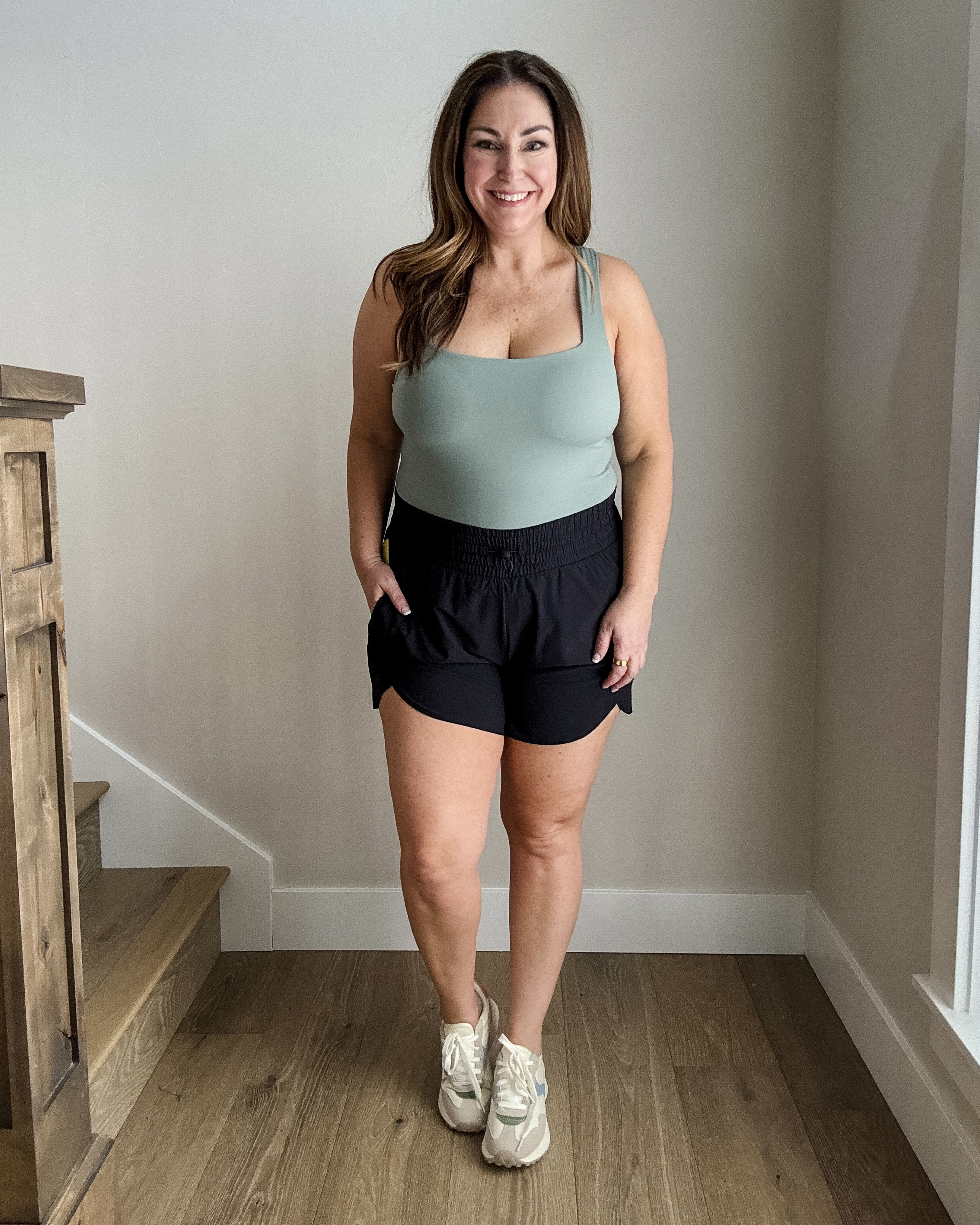 🎯Athleisure look with a fitted tank and lightweight active skort. Wearing both in tts, L 

 

#LTKActive #LTKMidsize #LTKFitness