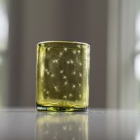 Starry Night Rocks Glass in Citron | Half Past Seven