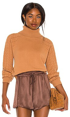 BB Dakota by Steve Madden Put A Wing On It Sweater in Light Camel from Revolve.com | Revolve Clothing (Global)